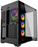 Компьютерный корпус Powercase VISION Black CVBA-L4
