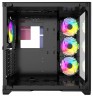 Компьютерный корпус Powercase VISION Black CVBA-L4
