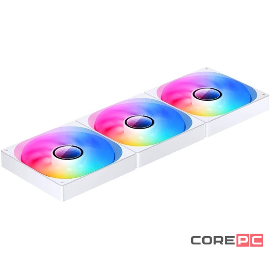 Комплект вентиляторов для корпуса JONSBO Reverse ARGB LED White (ZW-140WR)