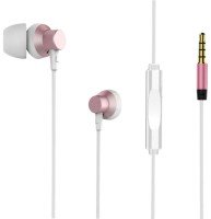 Наушники с микрофоном Remax RM-512 1.2м розовые