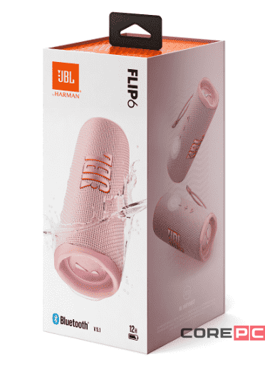Bluetooth колонка JBL Flip 6 розовая