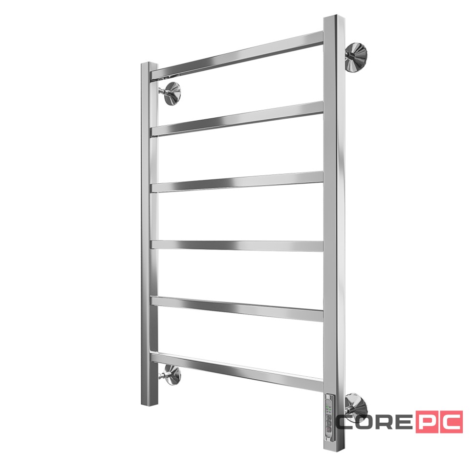 Полотенцесушитель Royal Thermo Axel П6 500х800 электро (встроен. диммер) стальной