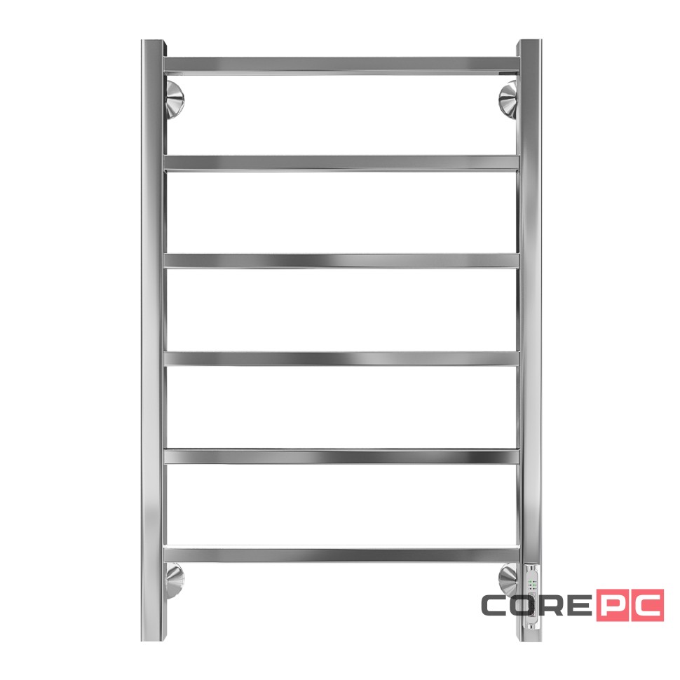 Полотенцесушитель Royal Thermo Axel П6 500х800 электро (встроен. диммер) стальной