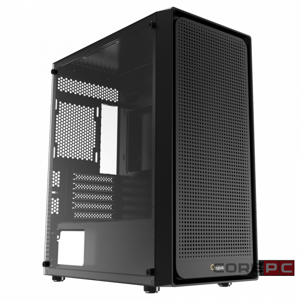 Компьютерный корпус Ocypus Gamma C50 BK TG Black (Gamma-C50-BKG000XX-GL)