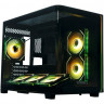 Компьютерный корпус XASTRA QR600M 6ARGB C10-UC Black LED Strip ARGB Black (QR600M-6FM12A-C10-UC-L)