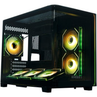 Компьютерный корпус XASTRA QR600M 6ARGB C10-UC Black LED Strip ARGB Black (QR600M-6FM12A-C10-UC-L)