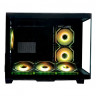 Компьютерный корпус XASTRA QR600M 6ARGB C10-UC Black LED Strip ARGB Black (QR600M-6FM12A-C10-UC-L)
