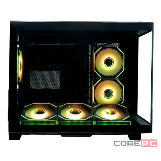 Компьютерный корпус XASTRA QR600M 6ARGB C10-UC Black LED Strip ARGB Black (QR600M-6FM12A-C10-UC-L)