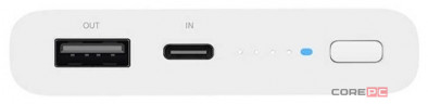 Powerbank с функцией беспроводной зарядки Xiaomi YOUTH 10000 мАч USB+C WPB15PDZM белый