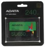 Твердотельный накопитель ADATA XPG 240 Gb ULTIMATE SU650 ASU650SS-240GT-R