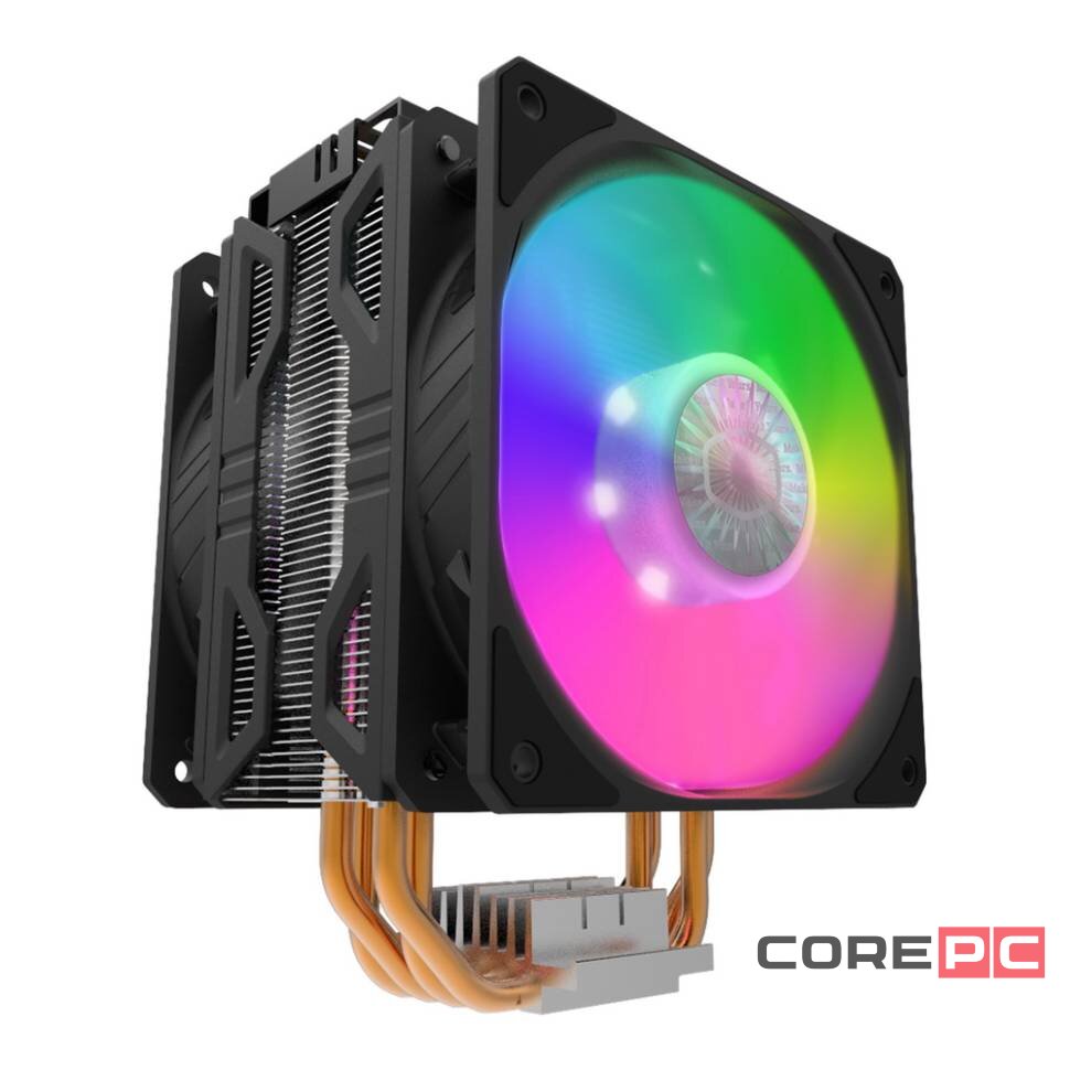 Кулер для процессора Cooler Master Hyper 212 LED Turbo ARGB Black RR-212TK-18PA-R1 PWM