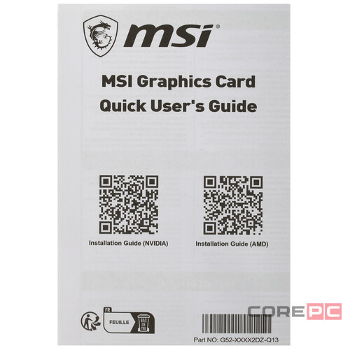 Видеокарта MSI (RTX 4060 Ti VENTUS 2X BLACK 8G) GeForce RTX 4060 Ti 8GB VENTUS 2X BLACK