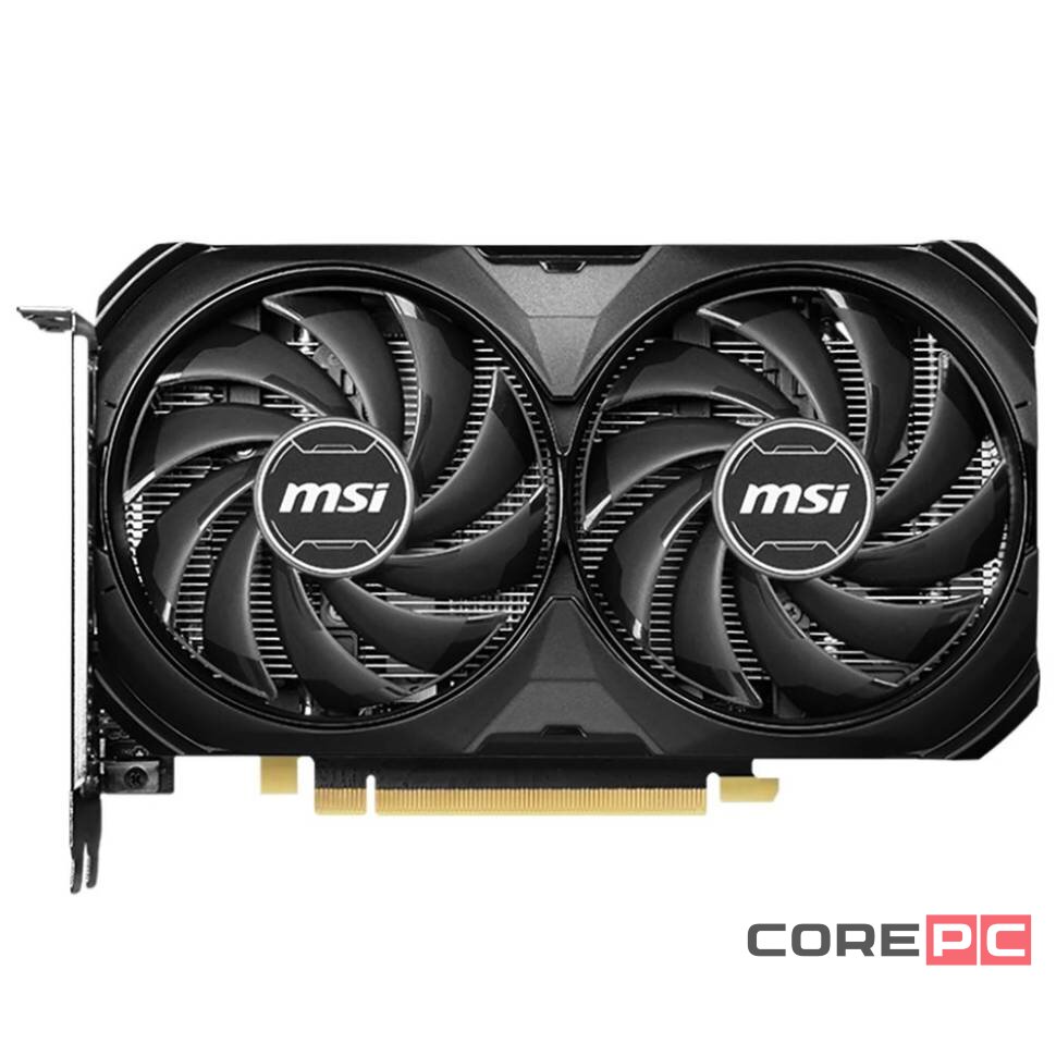 Видеокарта MSI (RTX 4060 Ti VENTUS 2X BLACK 8G) GeForce RTX 4060 Ti 8GB VENTUS 2X BLACK