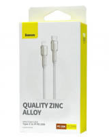 Кабель-зарядка Type-C на Lighting Baseus Cafule 20W 2м (CATLJK-B02) белый