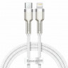 Кабель-зарядка Type-C на Lighting Baseus Cafule 20W 2м (CATLJK-B02) белый