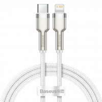 Кабель-зарядка Type-C на Lighting Baseus Cafule 20W 2м (CATLJK-B02) белый