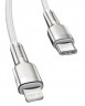Кабель-зарядка Type-C на Lighting Baseus Cafule 20W 2м (CATLJK-B02) белый
