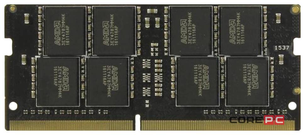 Оперативная память 16 Gb 2666 MHz AMD R7 PERFOMANCE SERIES Black (R7416G2606S2S-U)