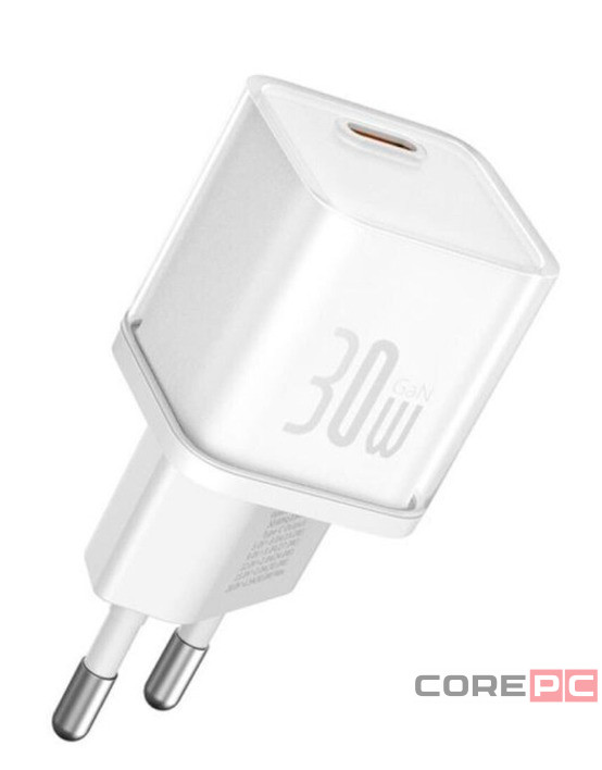 Сетевое зар. устр. Baseus GaN5S Fast Charger 1C 30W P10162504213-00 белое