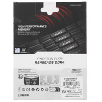 Оперативная память 32 Gb 3600 MHz Kingston FURY Renegade Gray/Black (KF436C16RB2K4/32)