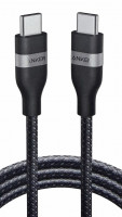 Usb Кабель-зарядка Type-C на Type-C Anker Ultra-Soft (A82E2) 240W 1.8м черный