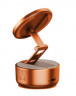 Подставка для смартфона Momax 1-Snap Go Auto Suction Magnetic Phone Stand KH20M оранжевая
