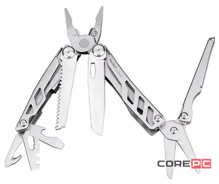 Мультитул с чехлом NexTool Flagship Pro (16 функций) KT5020B/NE0105/NE20220 серебристый