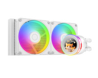 Система жидкостного охлаждения для процессора ID-COOLING SL240 V2 LCD White