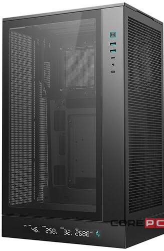 Компьютерный корпус Deepcool CH270 DIGITAL Black