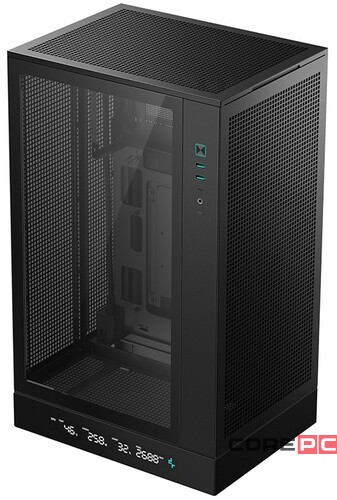 Компьютерный корпус Deepcool CH270 DIGITAL Black