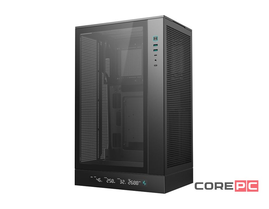 Компьютерный корпус Deepcool CH270 DIGITAL Black