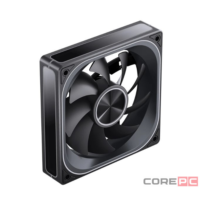 Вентилятор для корпуса Ji Jia Fans 120 ARGB Black v2