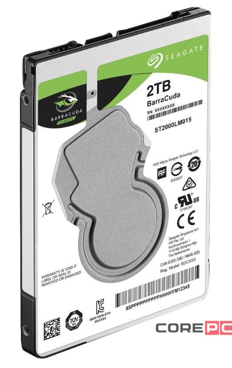 Жесткий диск Seagate 2000 Gb BARRACUDA (ST2000LM015)