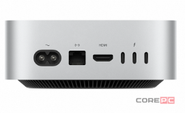 Apple Mac Mini M4 16/256Gb (Silver) (MU9D3)