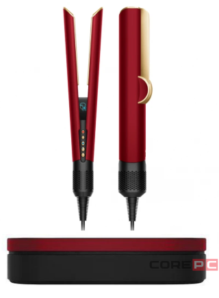 Выпрямитель Dyson (HT01) Airstrait Straightener (Red Velvet/Gold) with Case