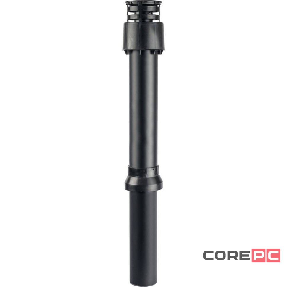 Элемент дымохода STOUT DN60/100 адаптер верт. утепл., 1000мм, арт. SCA-6010-800001