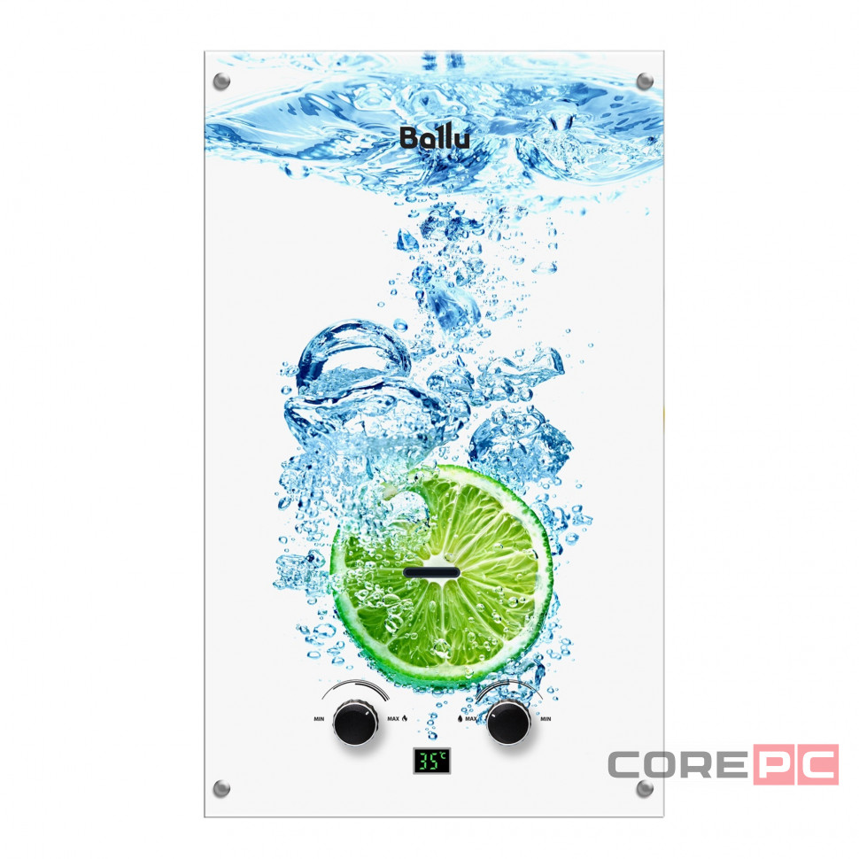 Колонка газовая Ballu GWH 10 Fiery Glass Lime