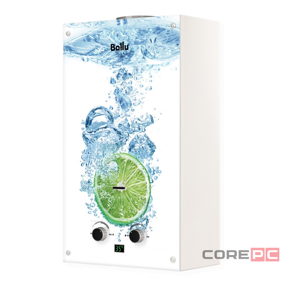 Колонка газовая Ballu GWH 10 Fiery Glass Lime