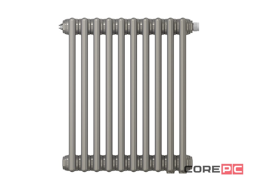 Радиатор трубчатый Zehnder Charleston Retrofit 3057, 16 сек.1/2 ниж.подк. 0325 TL (кроншт.в компл)