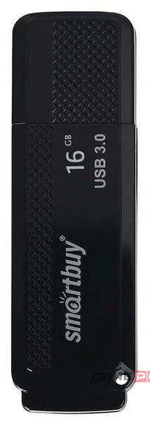3.0 USB флеш накопитель Smartbuy 16GB Dock Black (SB16GBDK-K3)
