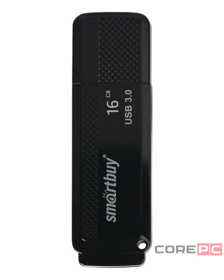 3.0 USB флеш накопитель Smartbuy 16GB Dock Black (SB16GBDK-K3)