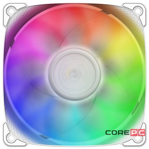 Комплект вентиляторов для корпуса Geometric Future Squama 2501W 5V ARGB White (1F2501W312001) (GF_SQM-2501W-TP)