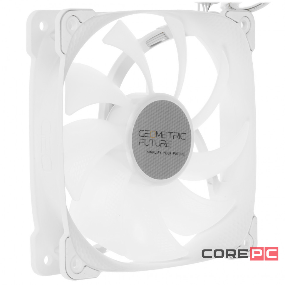 Комплект вентиляторов для корпуса Geometric Future Squama 2501W 5V ARGB White (1F2501W312001) (GF_SQM-2501W-TP)