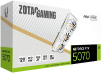 Видеокарта ZOTAC (ZT-B50700FQ-10P) GeForce RTX 5070 12GB AMP WHITE ED