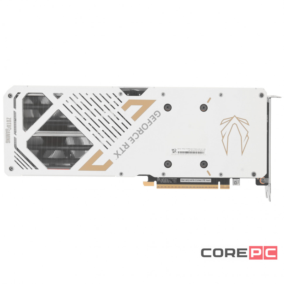 Видеокарта ZOTAC (ZT-B50700FQ-10P) GeForce RTX 5070 12GB AMP WHITE ED