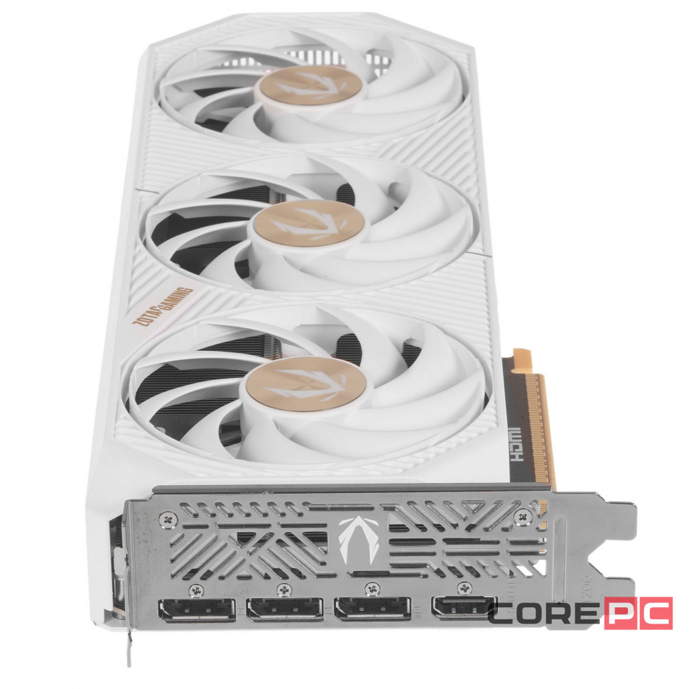 Видеокарта ZOTAC (ZT-B50700FQ-10P) GeForce RTX 5070 12GB AMP WHITE ED
