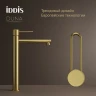 Смеситель для раковины Iddis DUNMG01i01, рычажное управление, цвет золото матовое