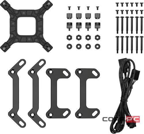 Система жидкостного охлаждения для процессора Deepcool LT360 ARGB Black (R-LT360-BKAMNC-G-1)