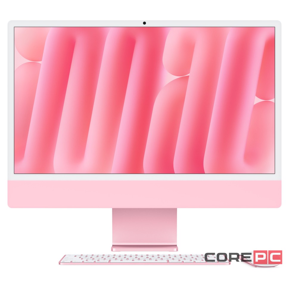 Apple iMac 24" with Retina 4.5K (M3 8C CPU, 10C GPU/16GB/512GB) (Pink) (Z19M000D8)