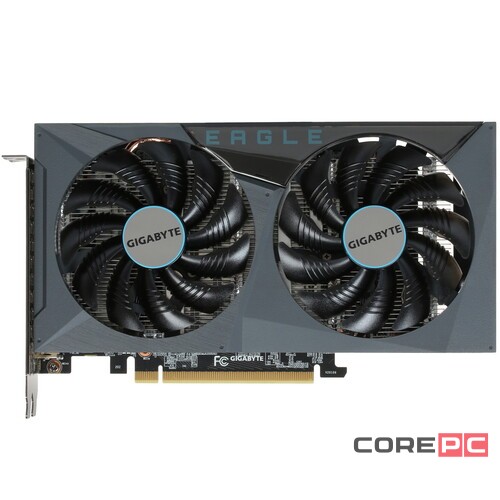 Видеокарта Gigabyte (GV-N3050EAGLE OC-8GD) GeForce RTX 3050 8GB EAGLE OC